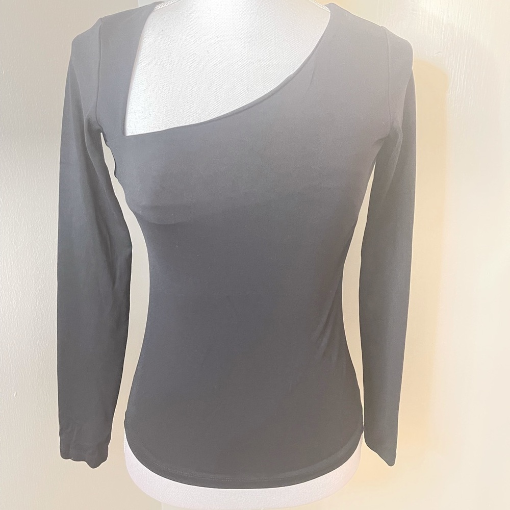 Susana Monaco black blouse, SZ x-small